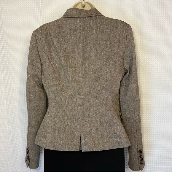 The Limited women’s brown wool jacket, size medium - Picture 8 of 9
